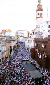 Vista general de la Plaza Mayor durante el Acto.