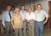 con 4 de los 5 compositores que realizaron obras sinfónicas para el II Congreso Nacional de la Fiesta de Moros y Cristianos en 1985